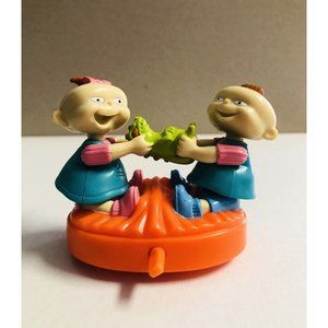 1998 Burger King The Rugrats Movie Phil & Lil My Raptar Turnkey Action Toy